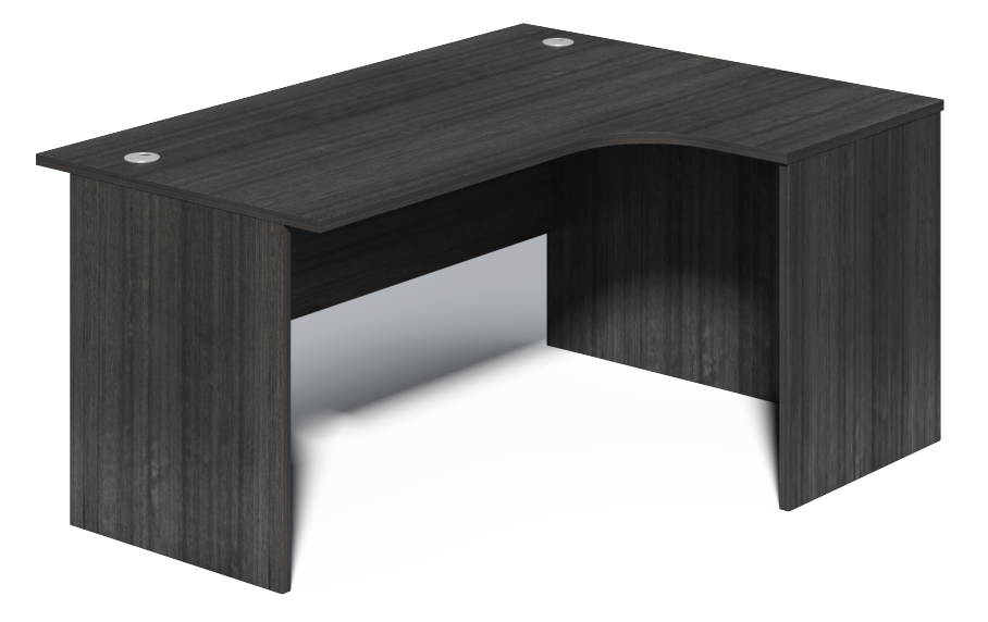 Modern Grey Oak Right Hand Corner Office Desk - 1600mm - CF-1612A
