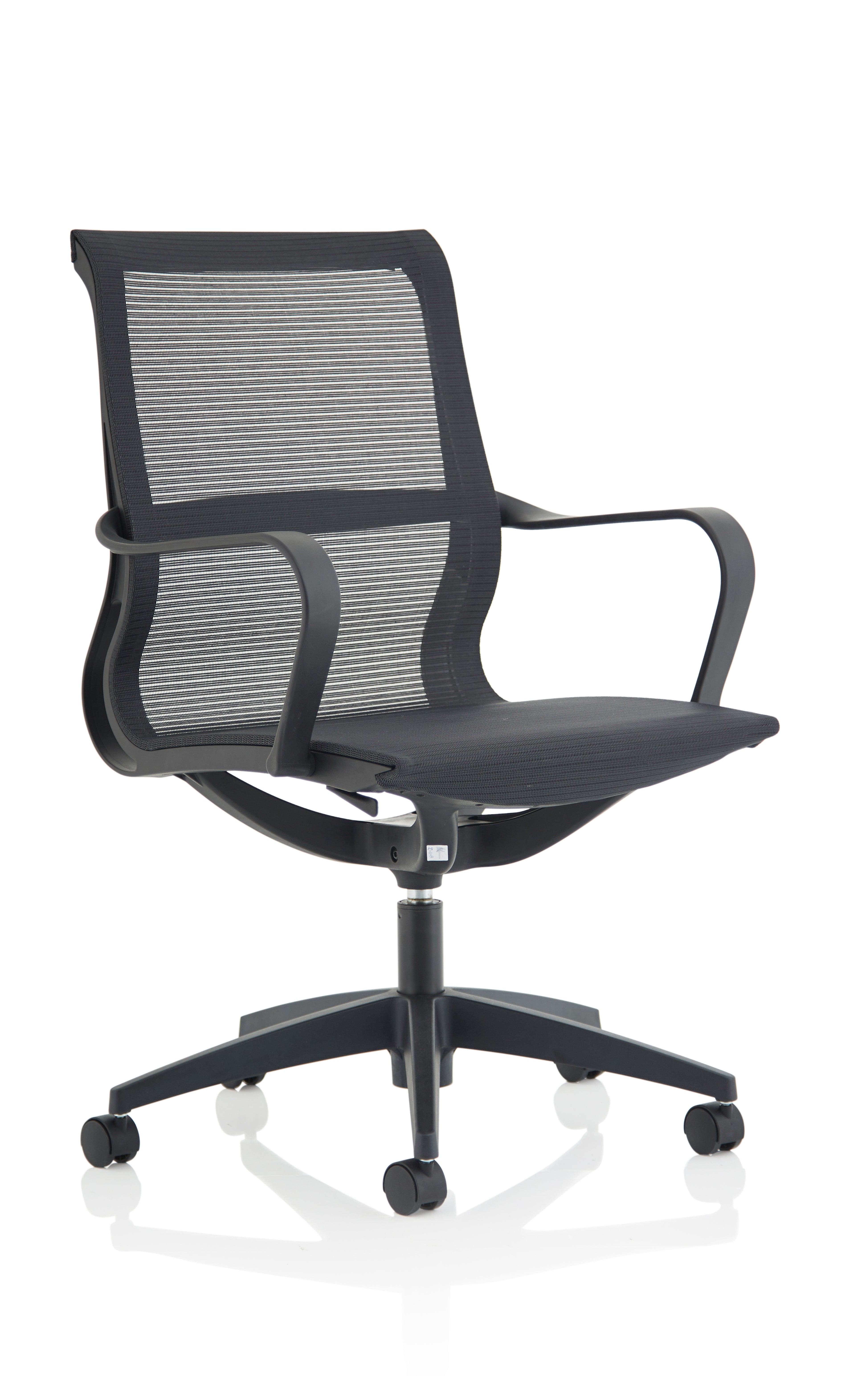 Lula Medium Mesh Back Operator Office Chair with Fixed Arms