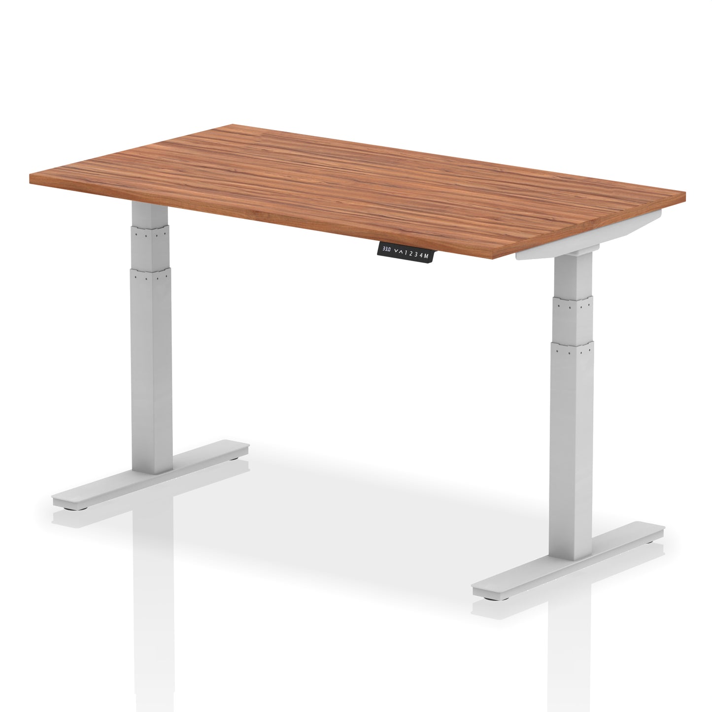 Air Height Adjustable Desk without Cable Ports - 1200mm, 1400mm, 1600mm, 1800mm - Multiple Colour Options