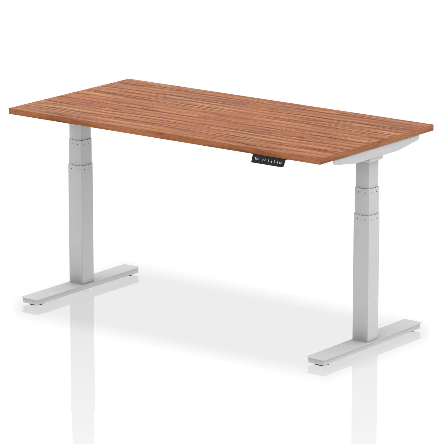Air Height Adjustable Desk without Cable Ports - 1200mm, 1400mm, 1600mm, 1800mm - Multiple Colour Options