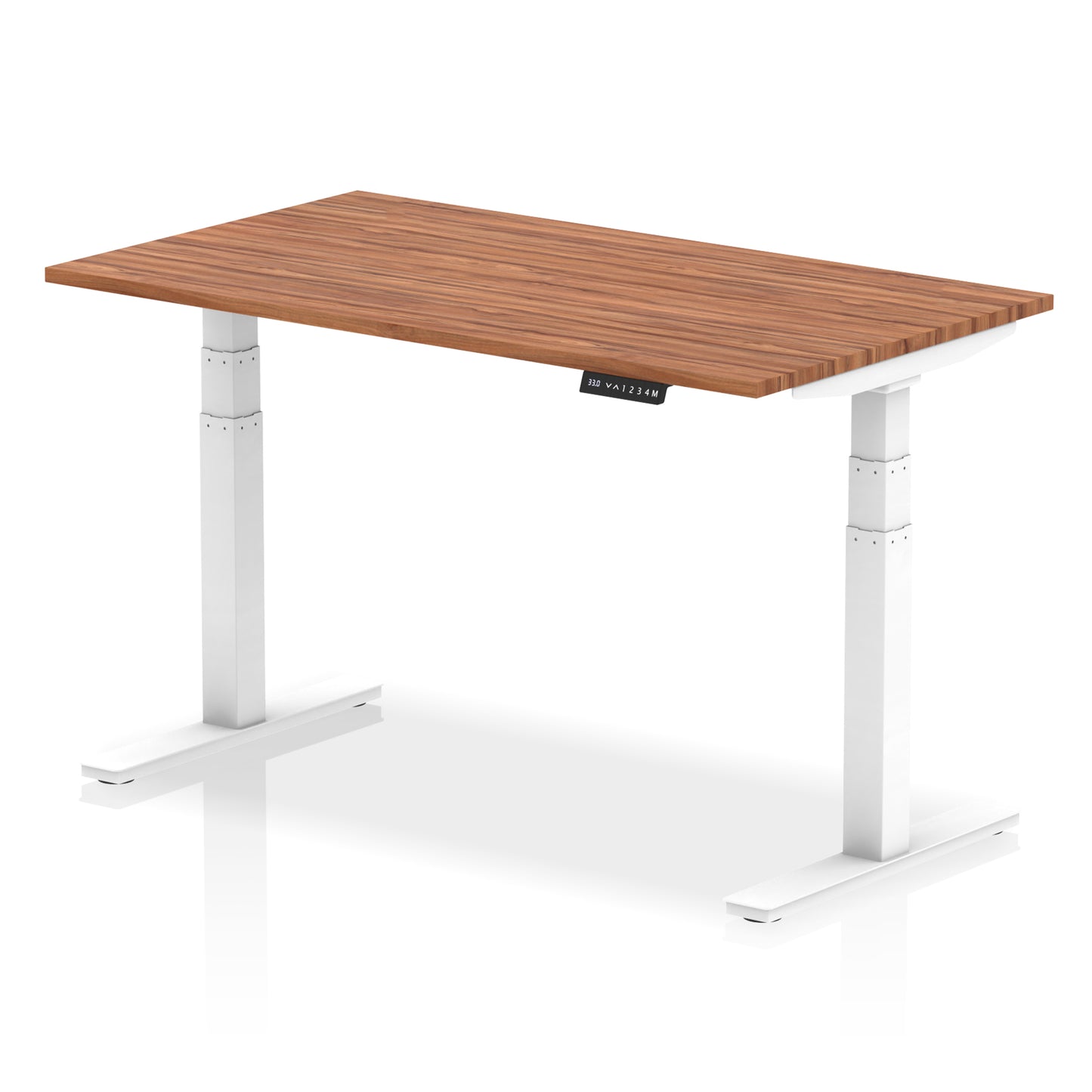 Air Height Adjustable Desk without Cable Ports - 1200mm, 1400mm, 1600mm, 1800mm - Multiple Colour Options