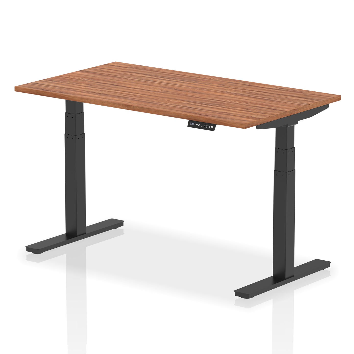 Air Height Adjustable Desk without Cable Ports - 1200mm, 1400mm, 1600mm, 1800mm - Multiple Colour Options