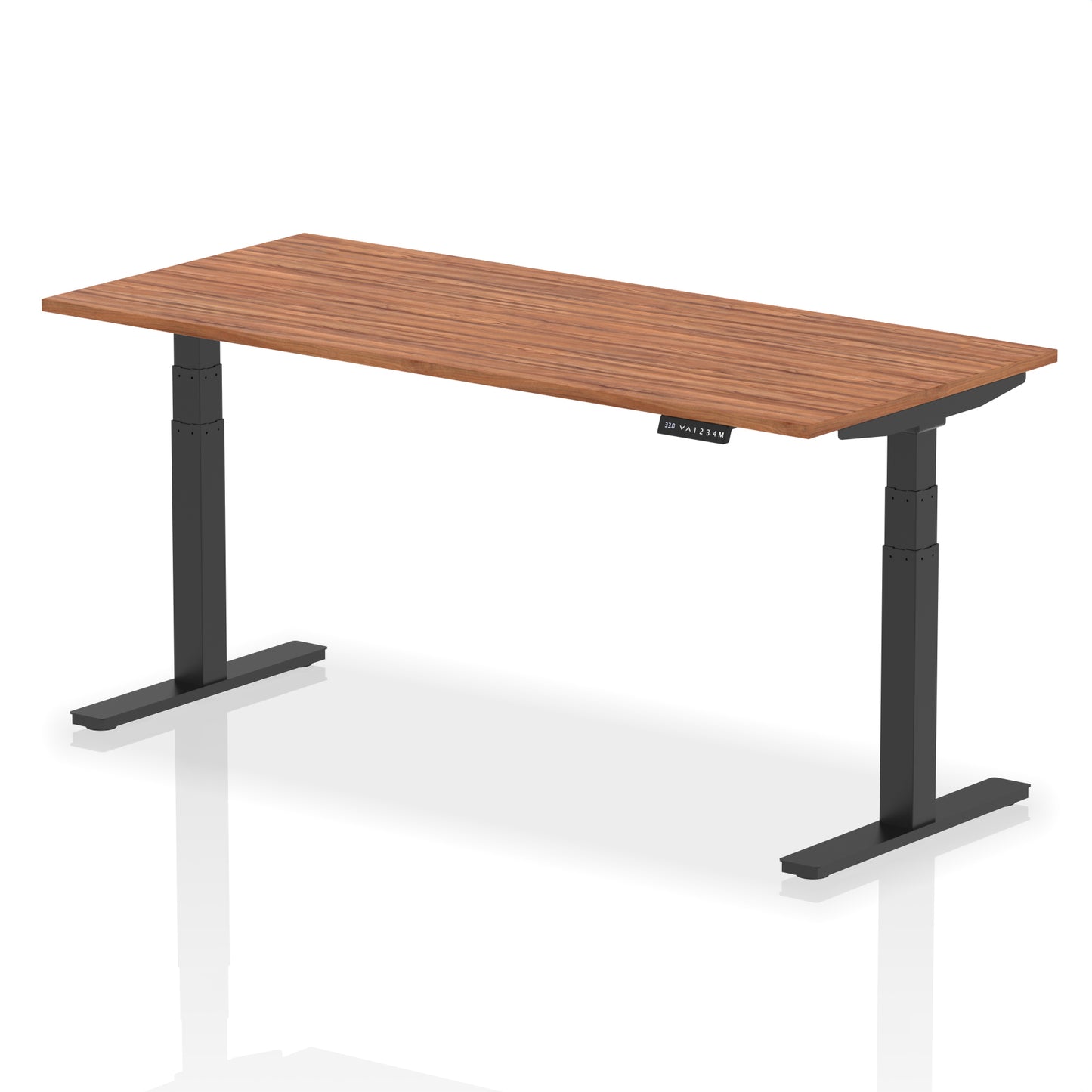 Air Height Adjustable Desk without Cable Ports - 1200mm, 1400mm, 1600mm, 1800mm - Multiple Colour Options