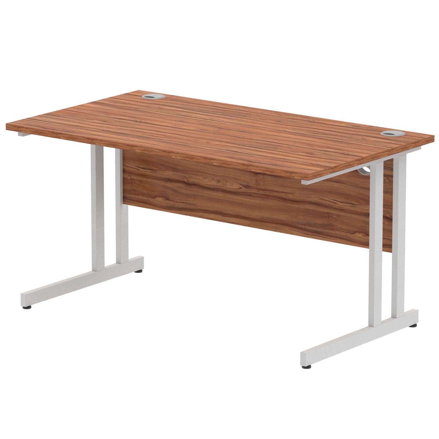 Impulse Straight Desk Cantilever Leg - 1400mm - Multiple Colour Options