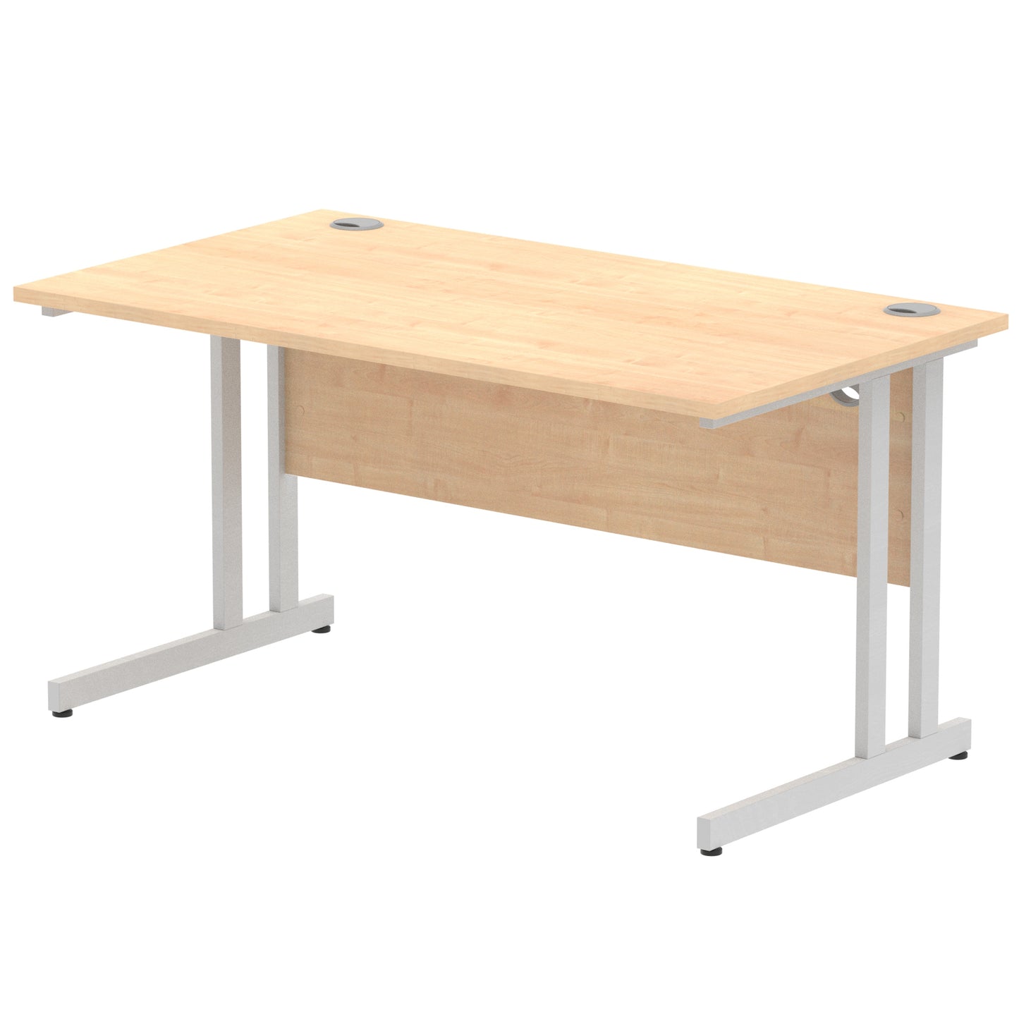 Impulse Straight Desk Cantilever Leg - 1400mm - Multiple Colour Options