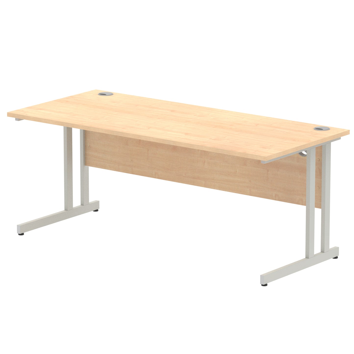 Impulse Straight Desk Cantilever Leg - 1800mm - Multiple Colour Options