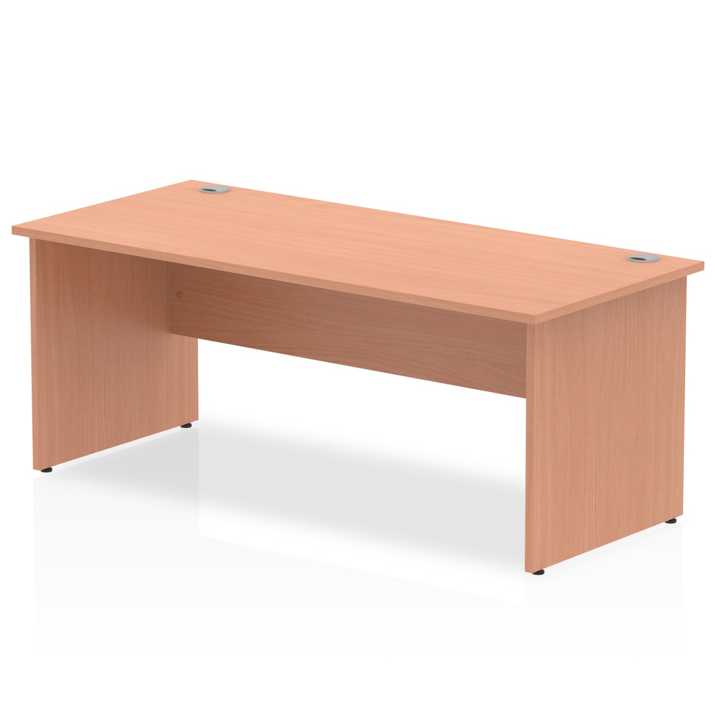 Impulse Straight Desk Panel End Leg - 1800mm - Multiple Colour Options