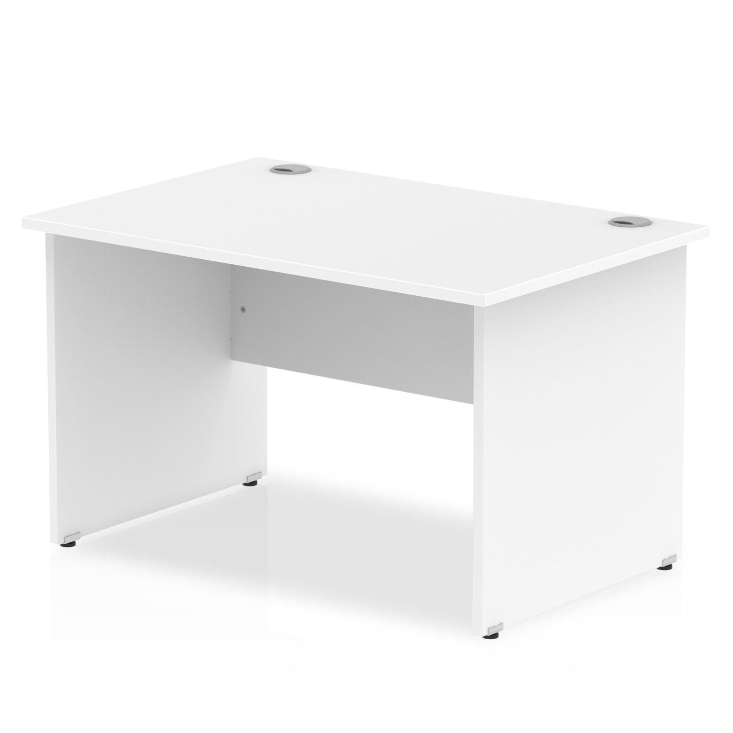 Impulse Straight Desk Panel End Leg - 1200mm - Multiple Colour Options