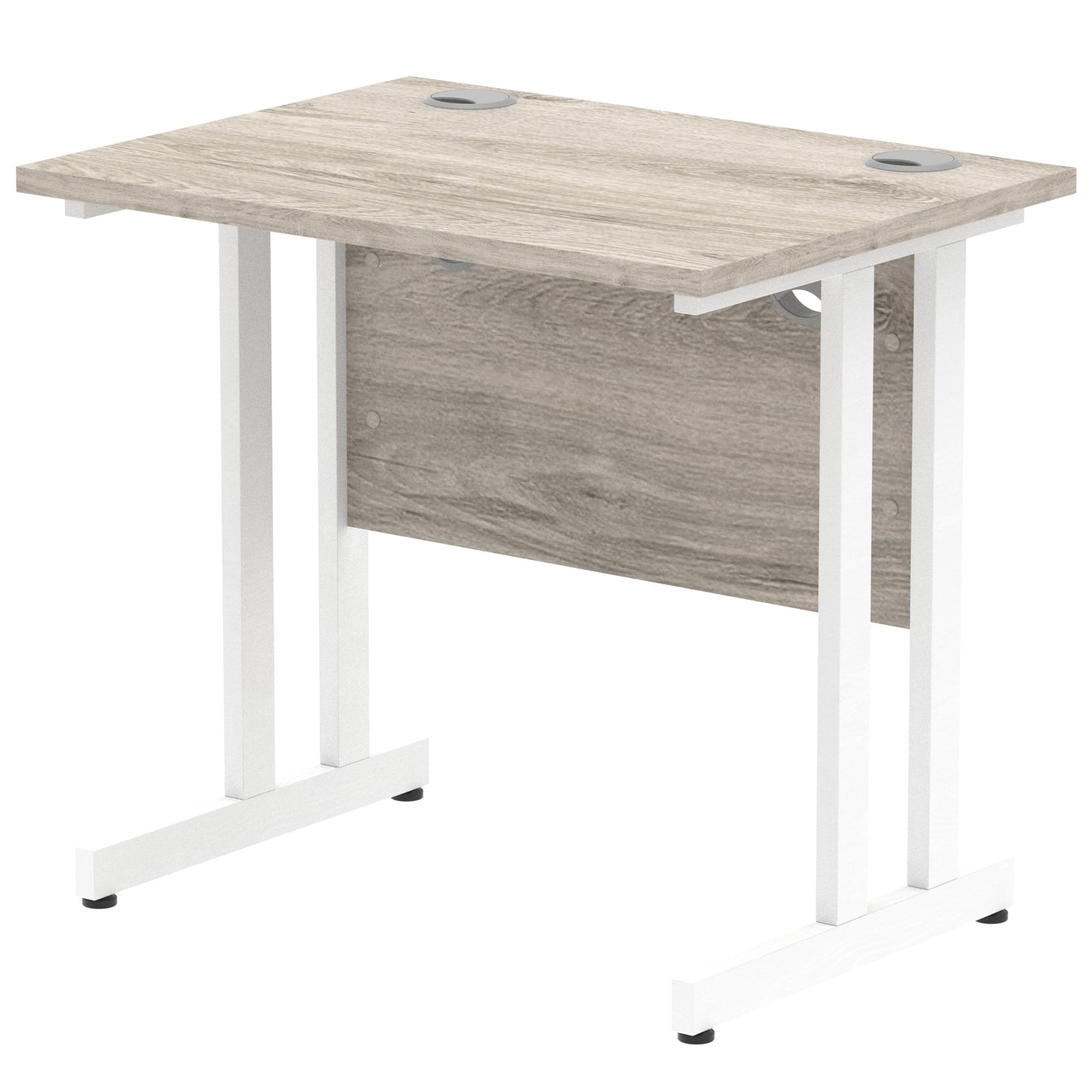 Impulse 800mm Slimline Desk Cantilever Leg - 800mm - Multiple Colour Options