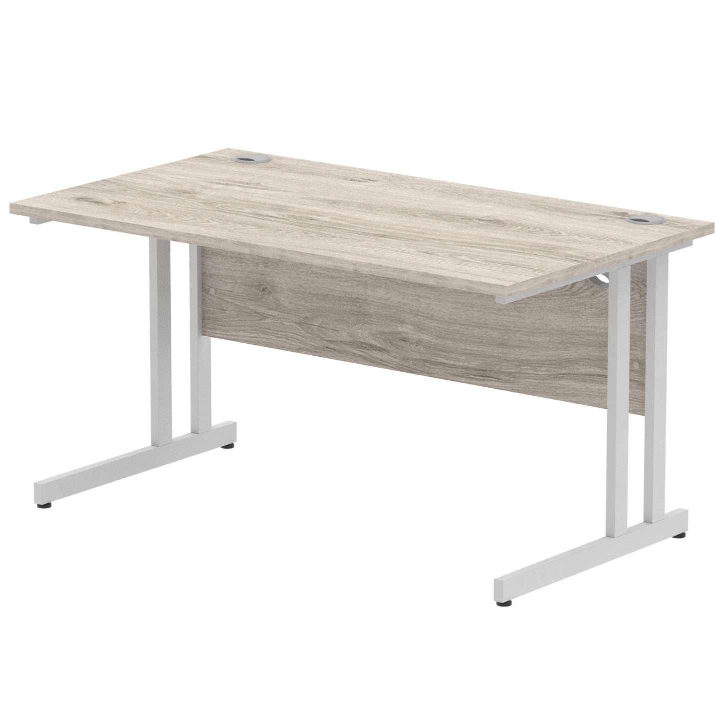 Impulse Straight Desk Cantilever Leg - 1400mm - Multiple Colour Options