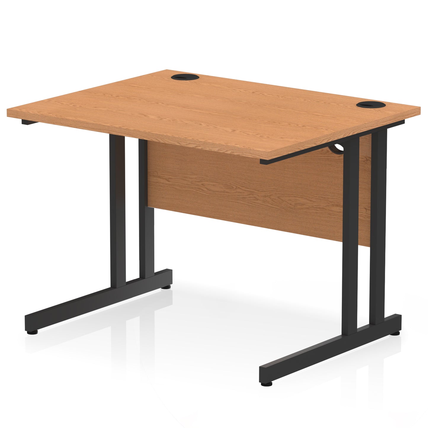 Impulse Straight Desk Cantilever Leg - 1000mm - Multiple Colour Options
