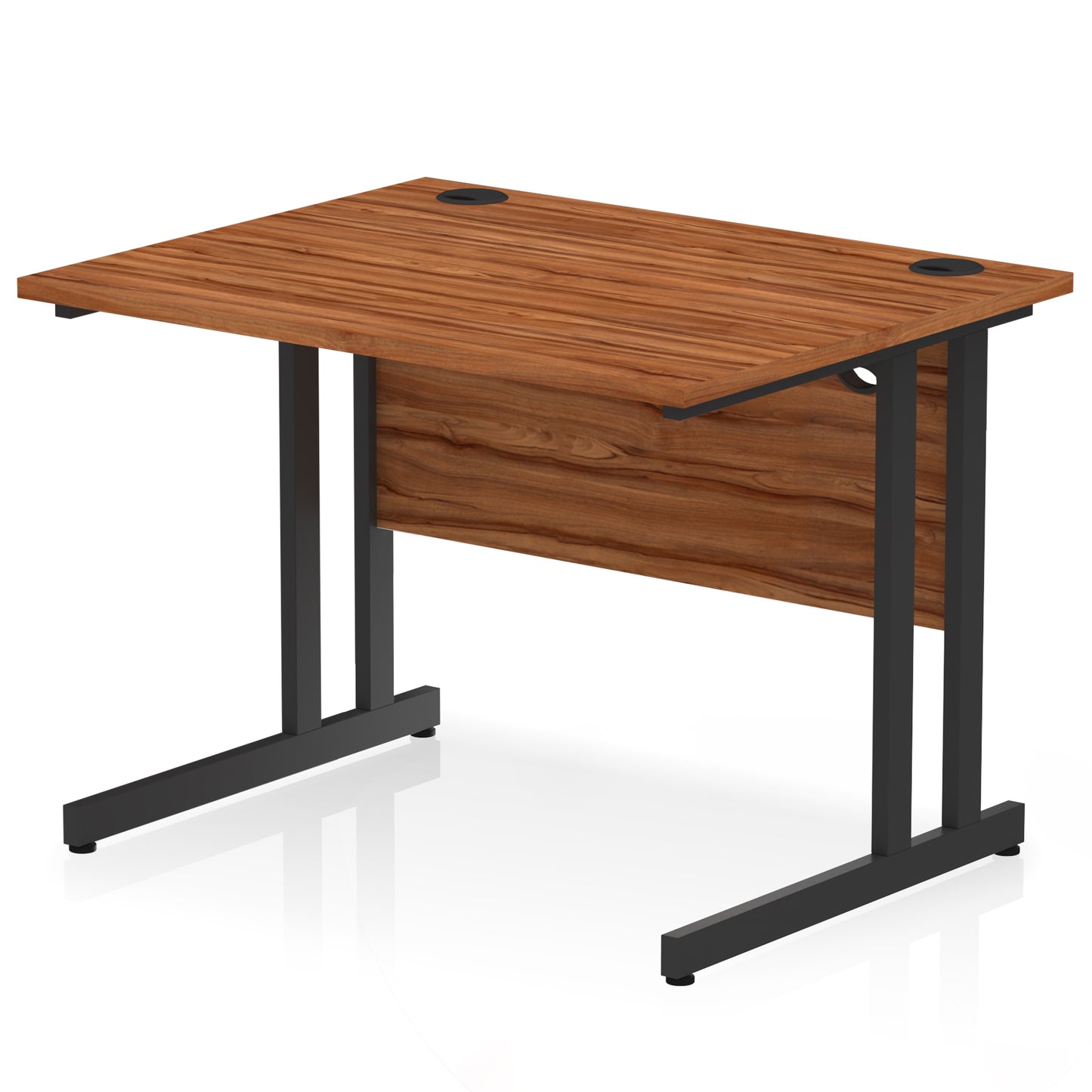 Impulse Straight Desk Cantilever Leg - 1000mm - Multiple Colour Options