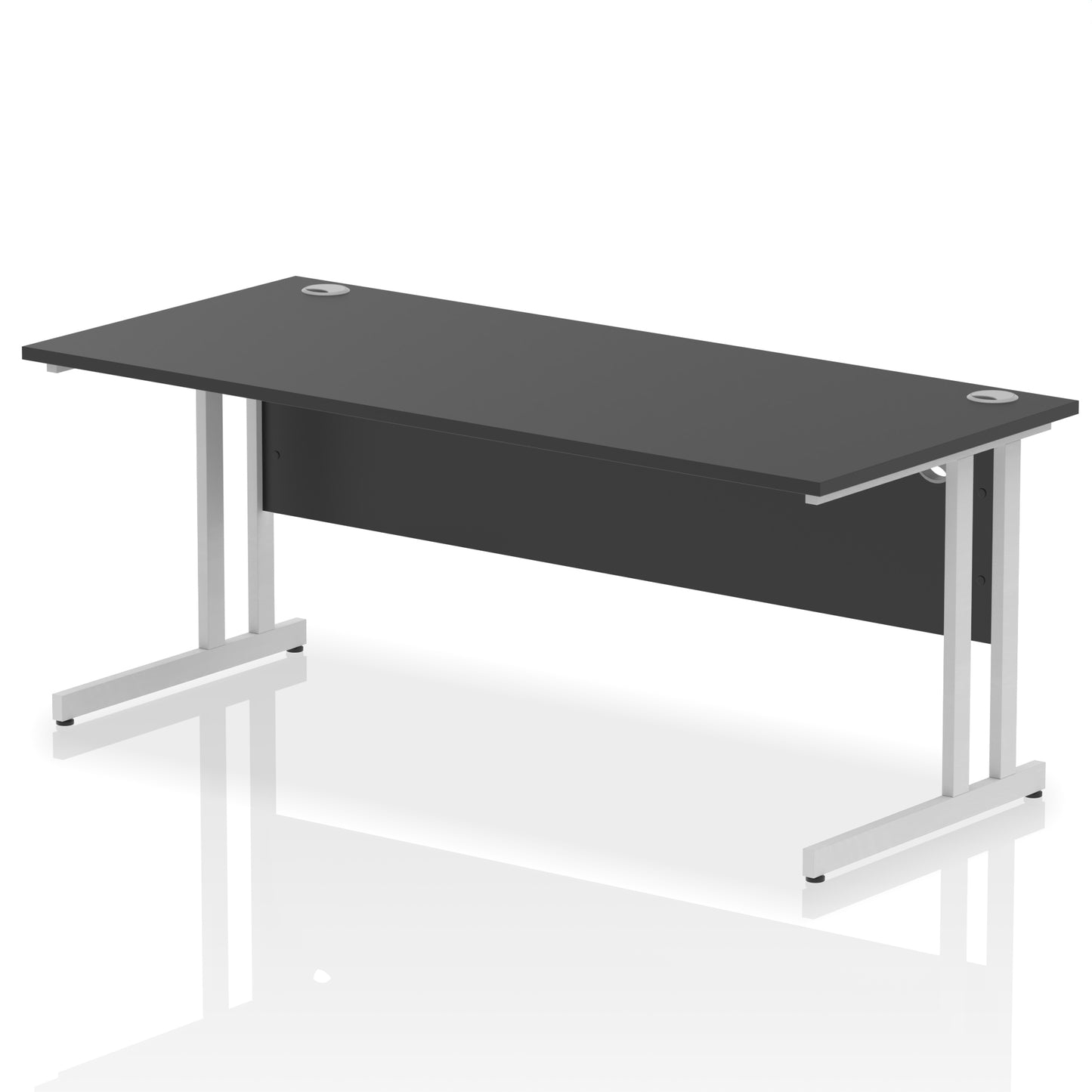 Impulse Straight Desk Cantilever Leg - 1800mm - Multiple Colour Options
