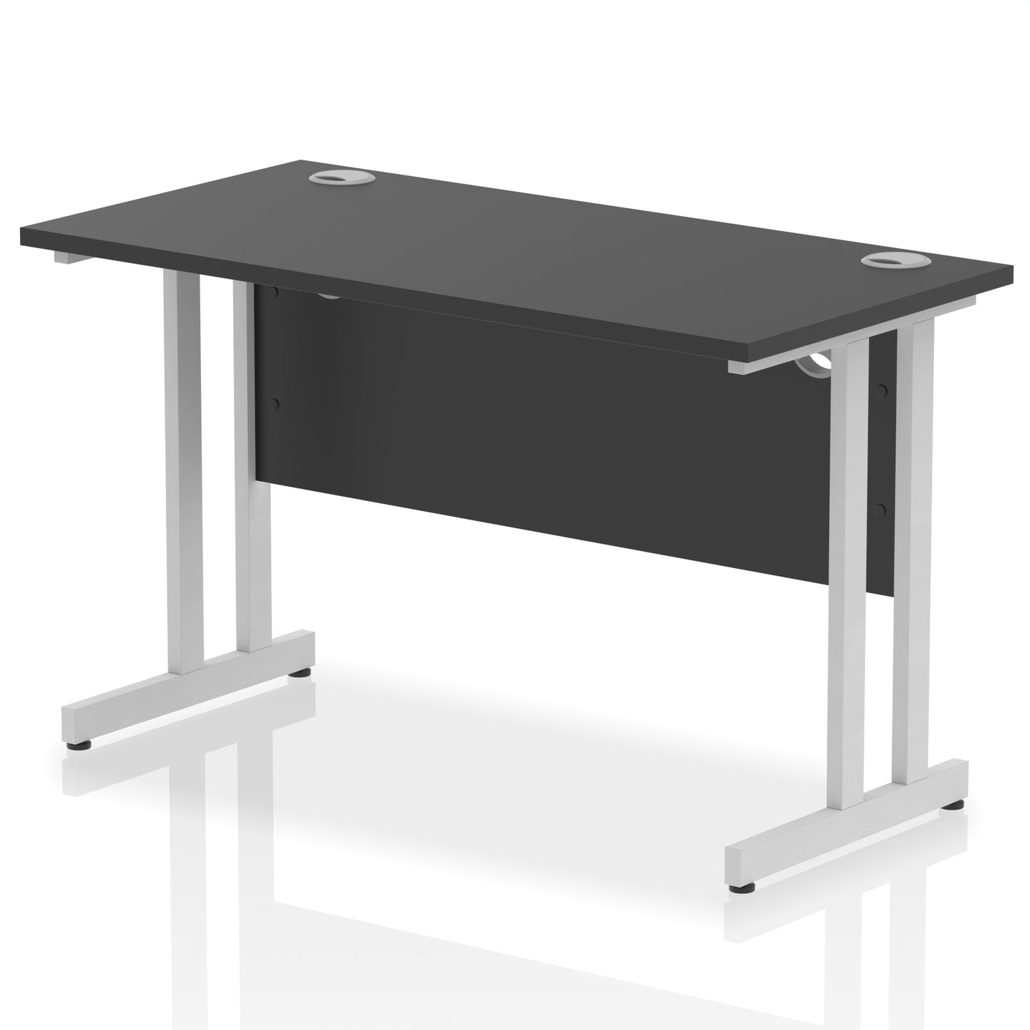 Impulse Slimline Desk Cantilever Leg - 1200mm - Multiple Colour Options