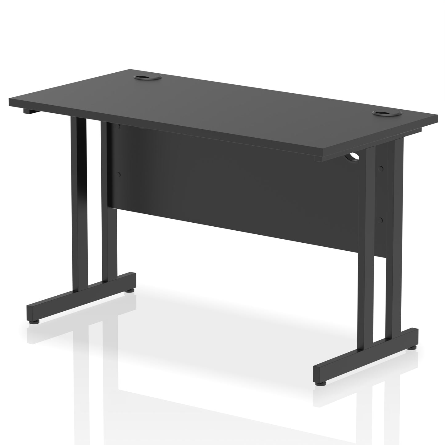 Impulse Slimline Desk Cantilever Leg - 1200mm - Multiple Colour Options