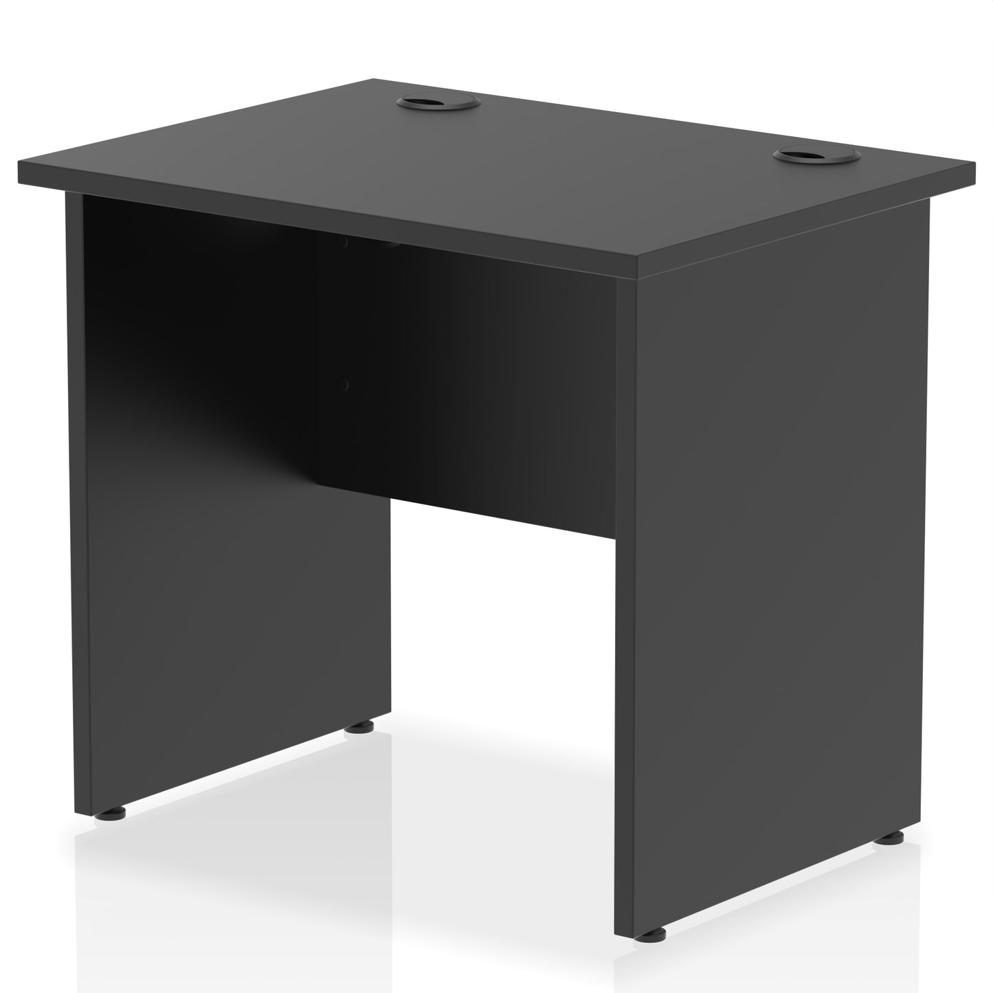 Impulse 800mm Slimline Desk Panel End Leg - 800mm - Multiple Colour Options