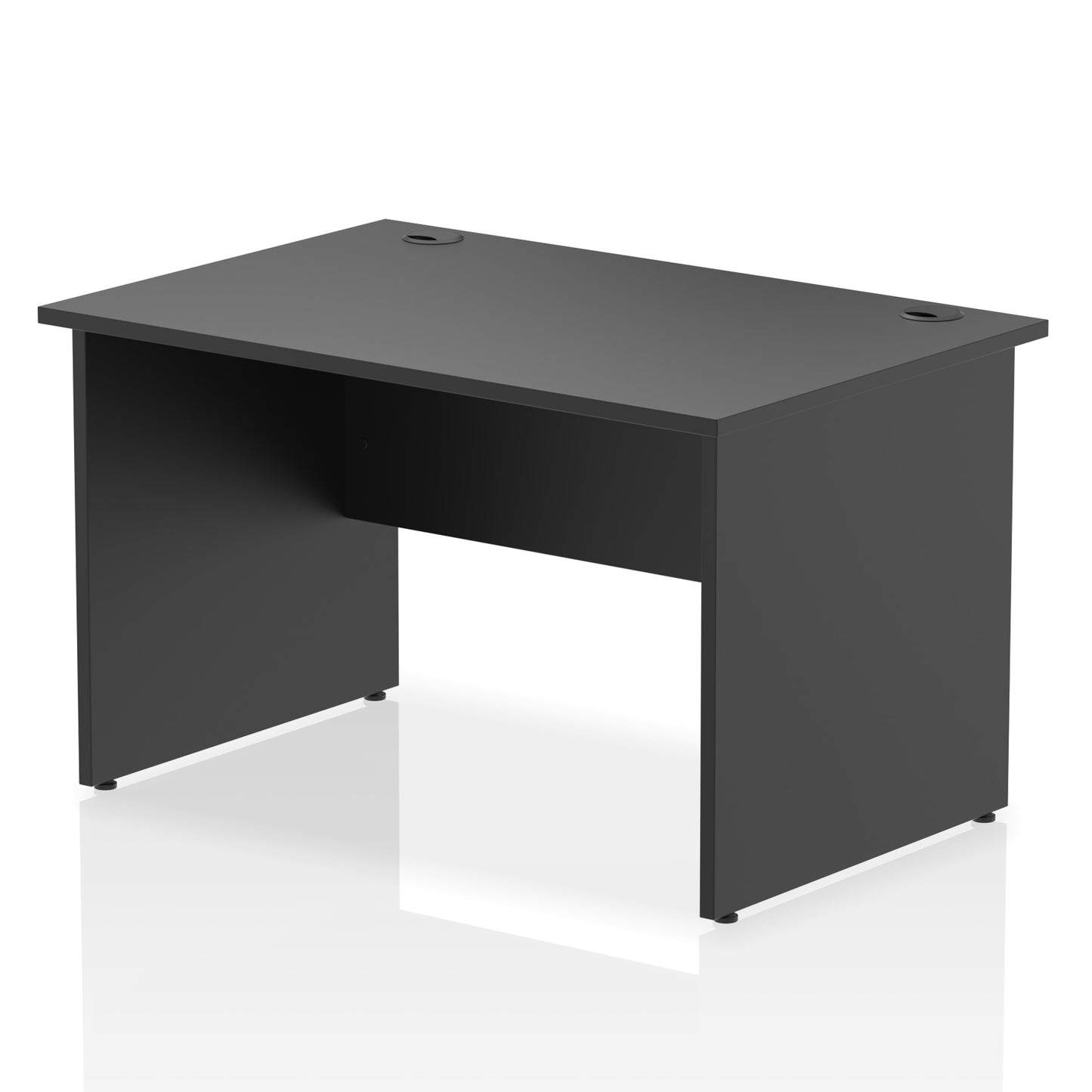 Impulse Straight Desk Panel End Leg - 1200mm - Multiple Colour Options