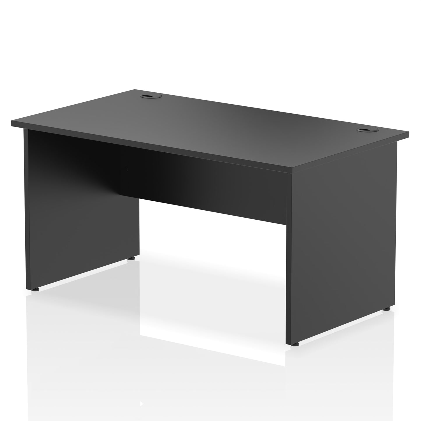 Impulse Straight Desk Panel End Leg - 1400mm - Multiple Colour Options