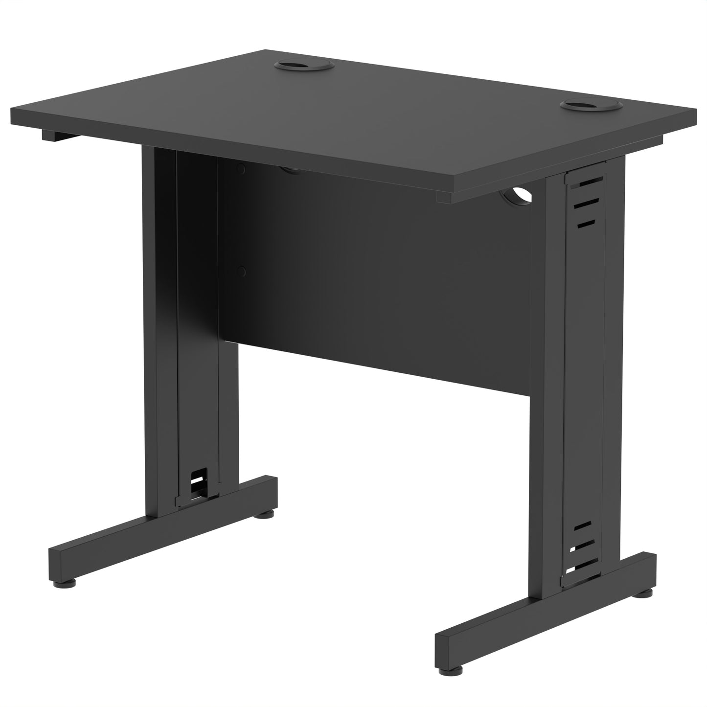 Impulse Slimline Desk Cable Managed Leg - 800mm - Multiple Colour Options