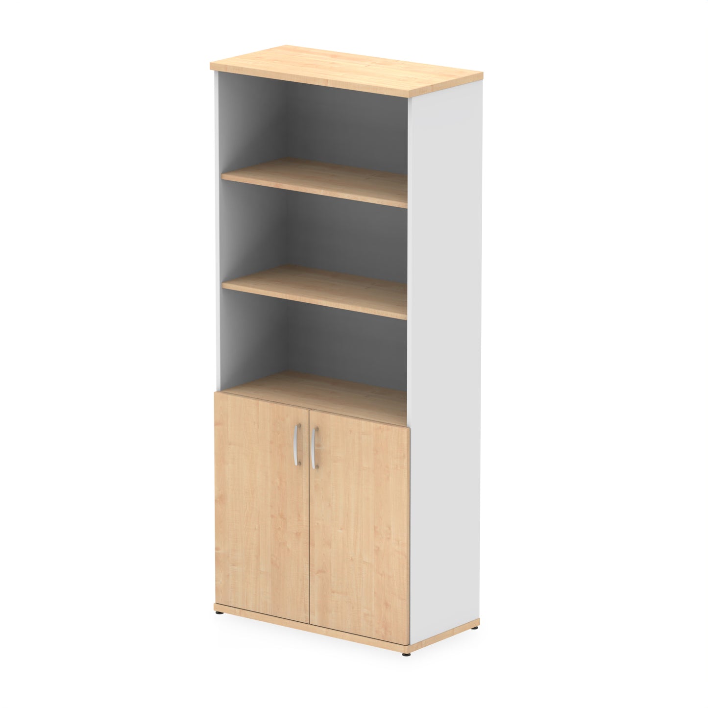 Impulse Open Shelves Cupboard - 800mm - Multiple Colour Options