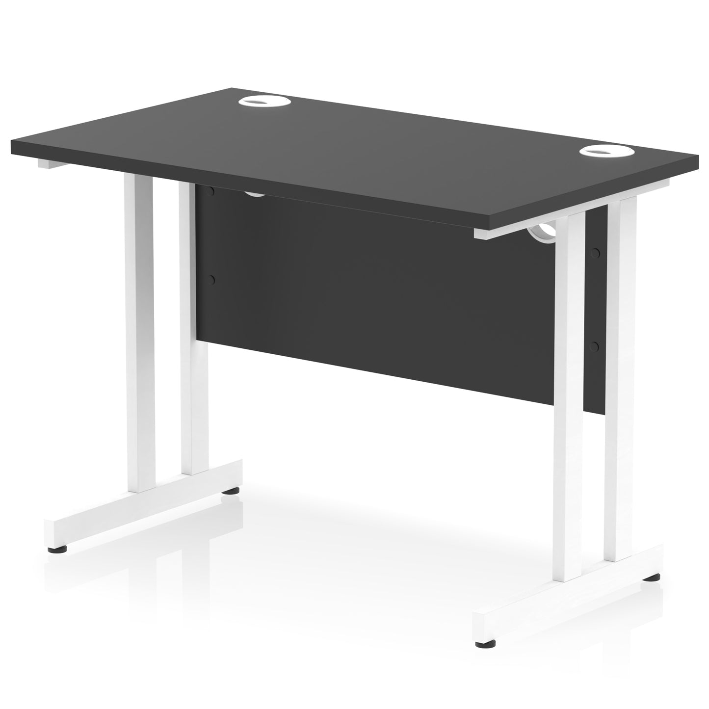 Impulse Slimline Desk Cantilever Leg - 1000mm - Multiple Colour Options