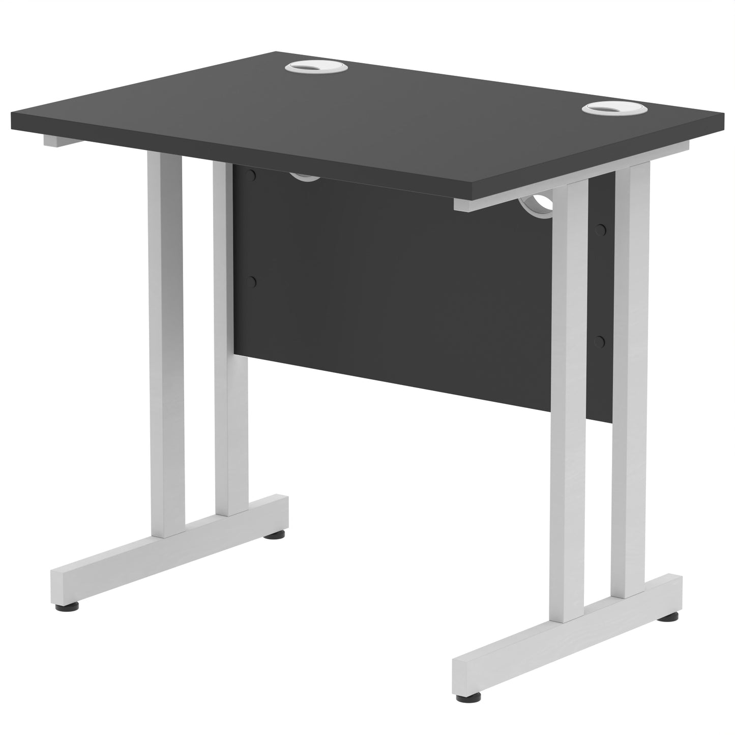 Impulse 800mm Slimline Desk Cantilever Leg - 800mm - Multiple Colour Options
