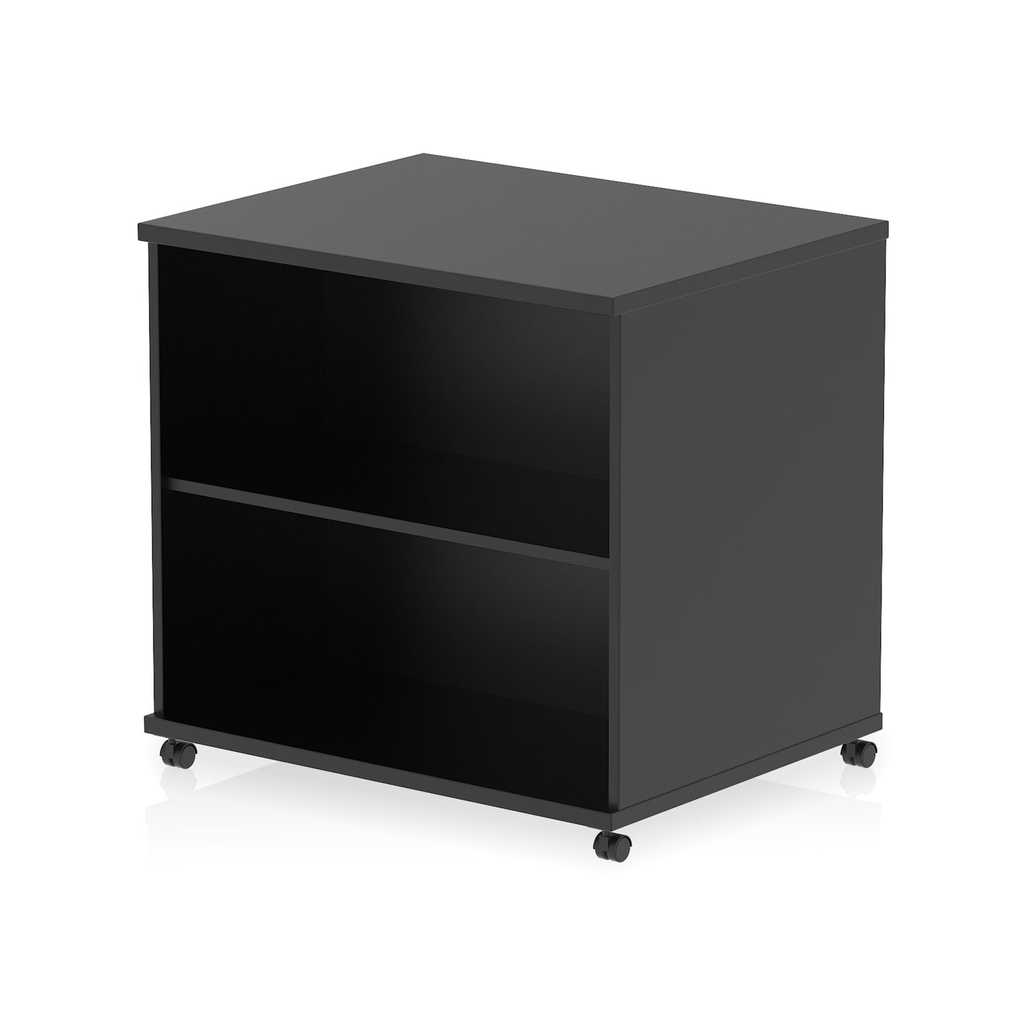 Impulse Mobile Bookcase on Wheels - 800mm - Available in Thirteen Colour Options