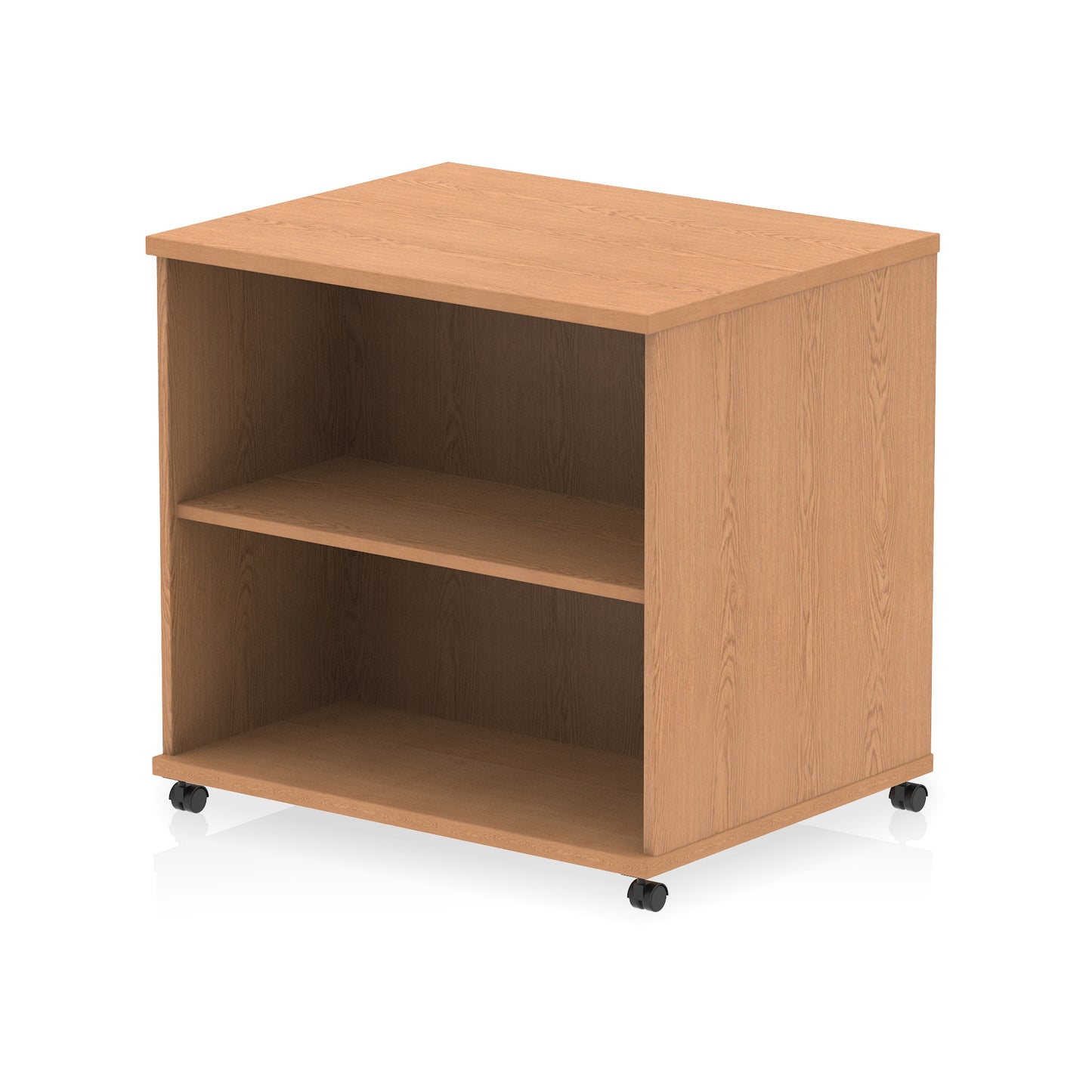 Impulse Mobile Bookcase on Wheels - 800mm - Available in Thirteen Colour Options