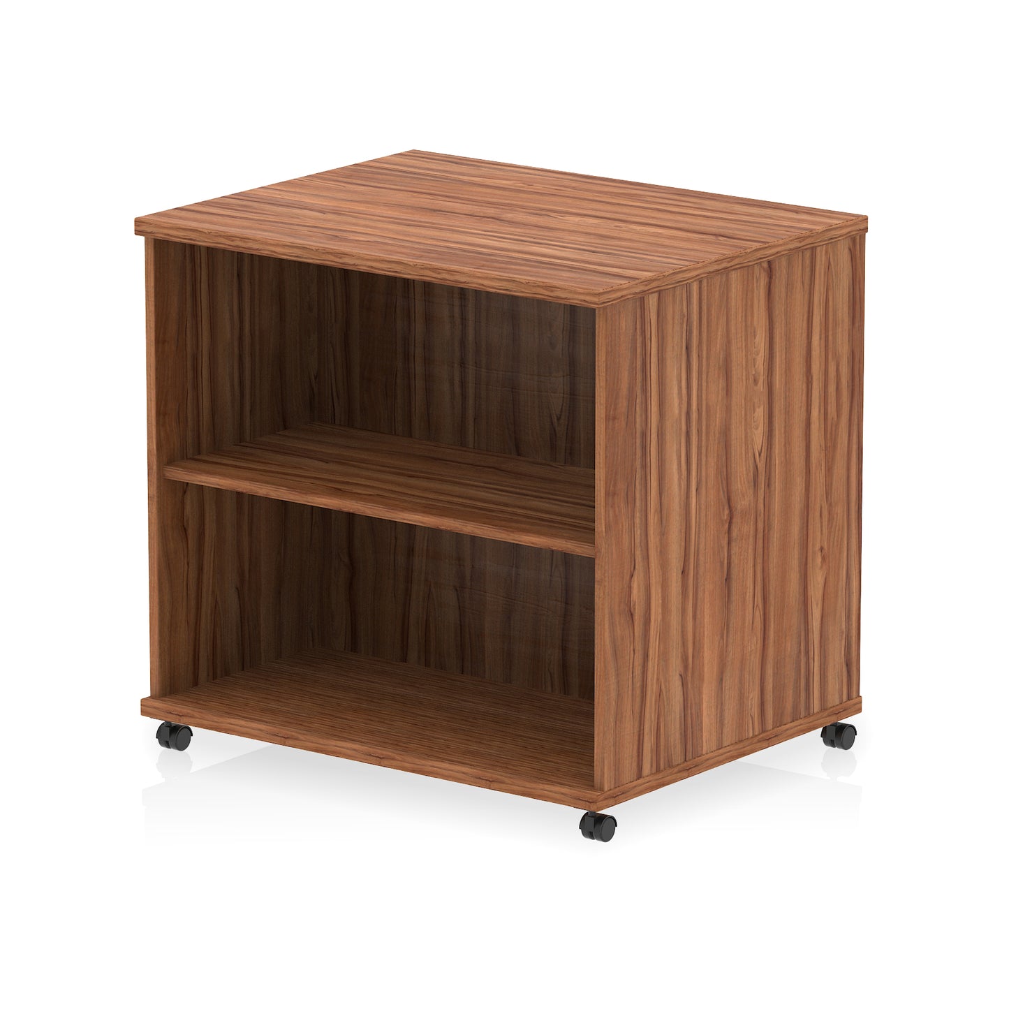 Impulse Mobile Bookcase on Wheels - 800mm - Available in Thirteen Colour Options