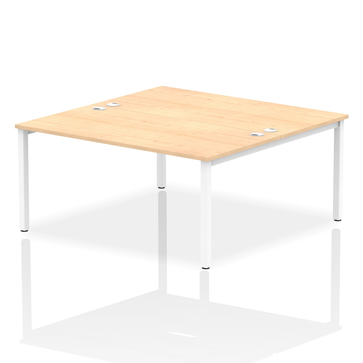 Impulse B2B Bench Desk - 2 Person - 1200mm, 1400mm, 1600mm, 1800mm - Multiple Colour Options
