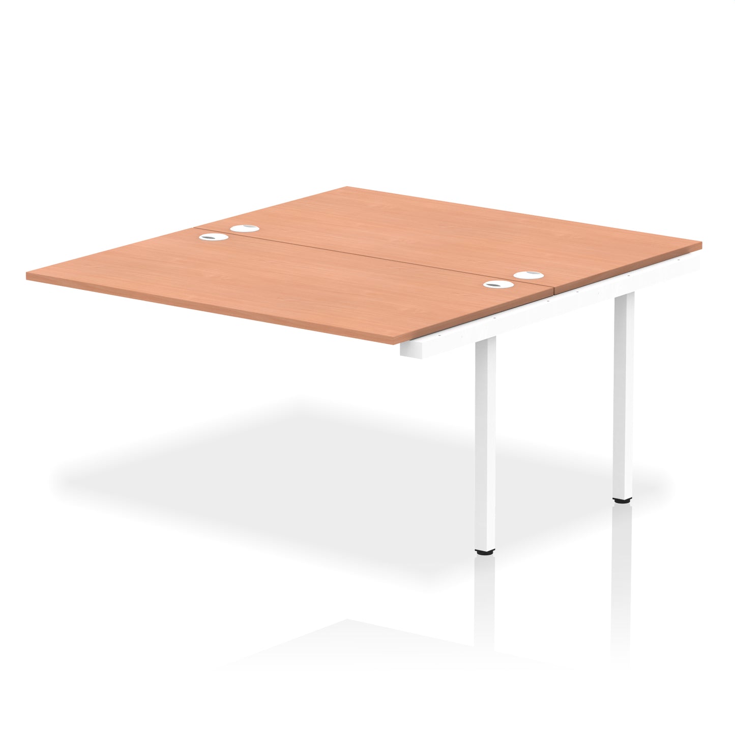 Impulse B2B Bench Desk - 2 Person Extension Kit - 1200mm, 1400mm, 1600mm, 1800mm - Multiple Colour Options