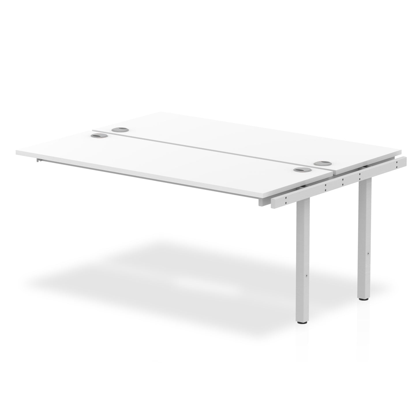 Impulse B2B Bench Desk - 2 Person Extension Kit - 1200mm, 1400mm, 1600mm, 1800mm - Multiple Colour Options