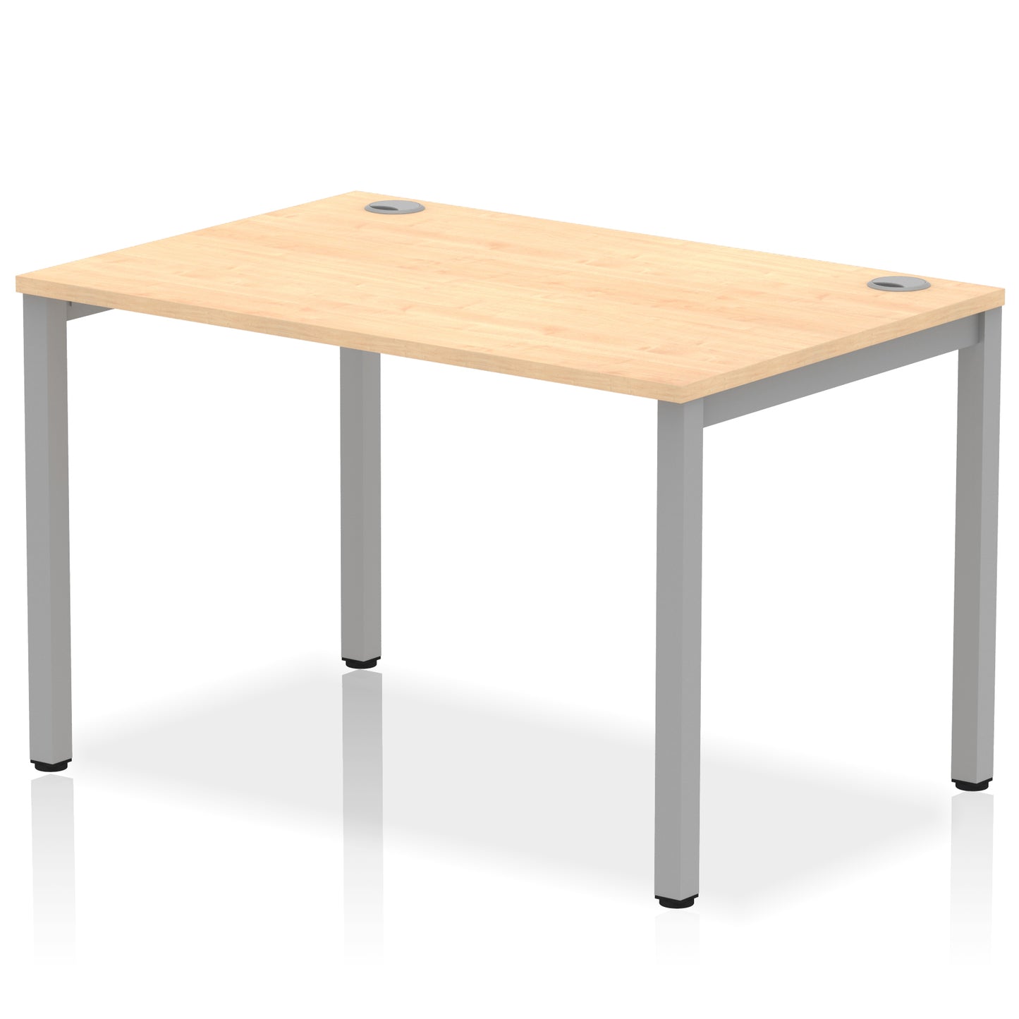 Impulse Single Starter Bench Desk - 1200mm, 1400mm, 1600mm, 1800mm - Multiple Colour Options