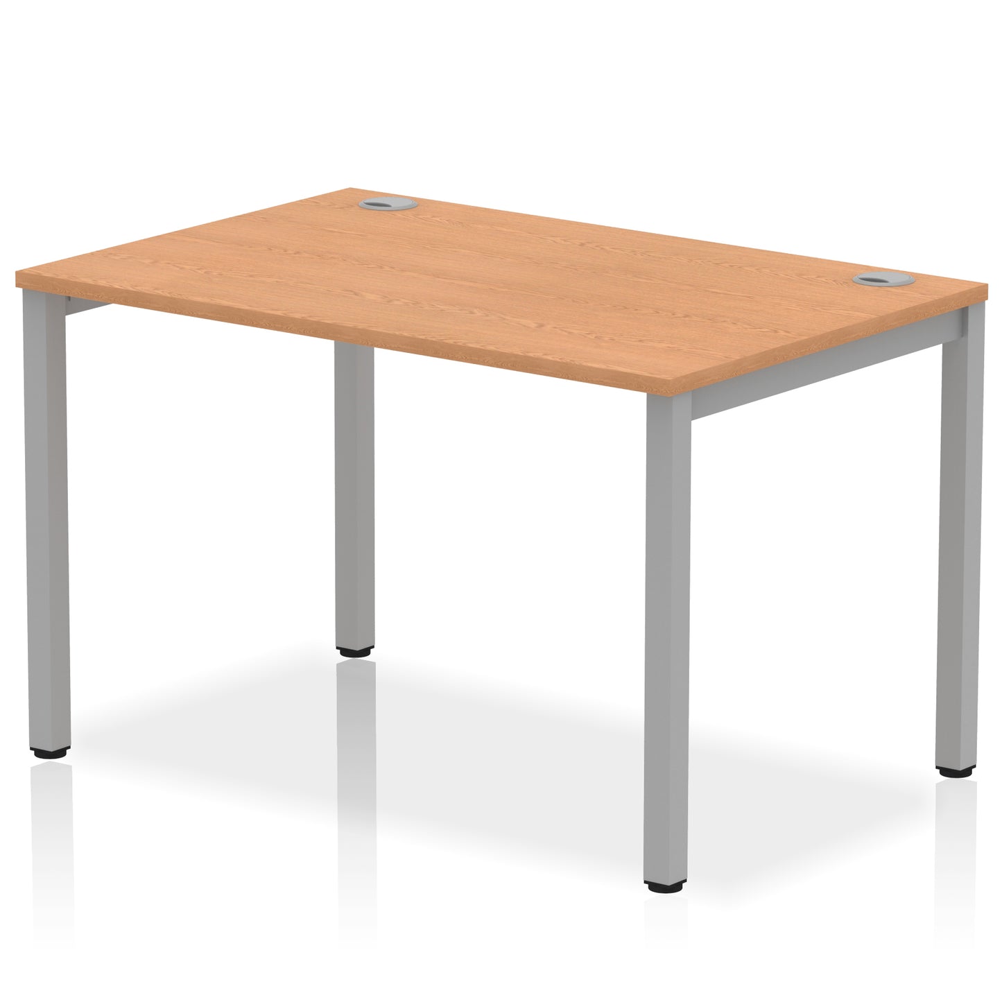 Impulse Single Starter Bench Desk - 1200mm, 1400mm, 1600mm, 1800mm - Multiple Colour Options