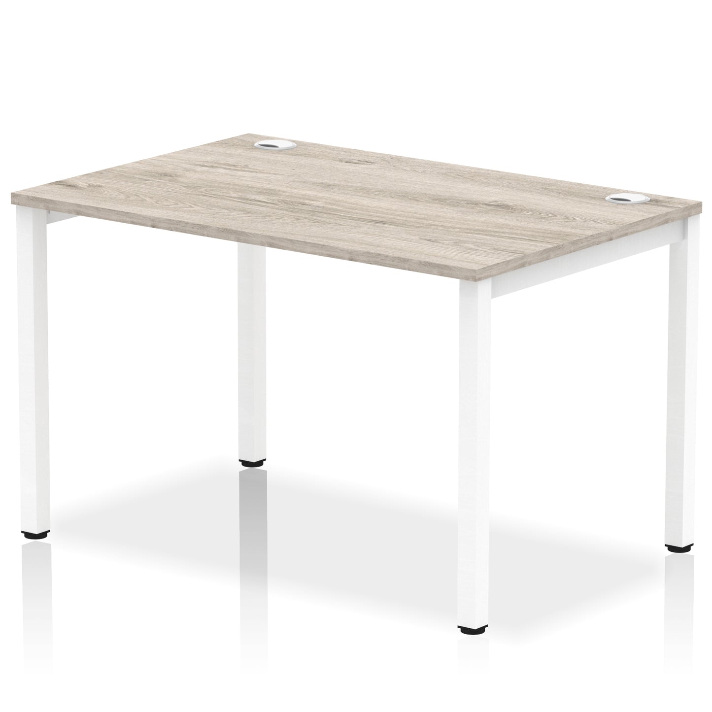 Impulse Single Starter Bench Desk - 1200mm, 1400mm, 1600mm, 1800mm - Multiple Colour Options