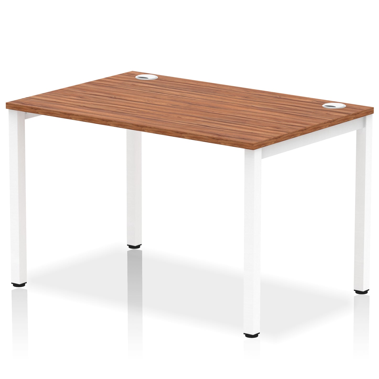 Impulse Single Starter Bench Desk - 1200mm, 1400mm, 1600mm, 1800mm - Multiple Colour Options