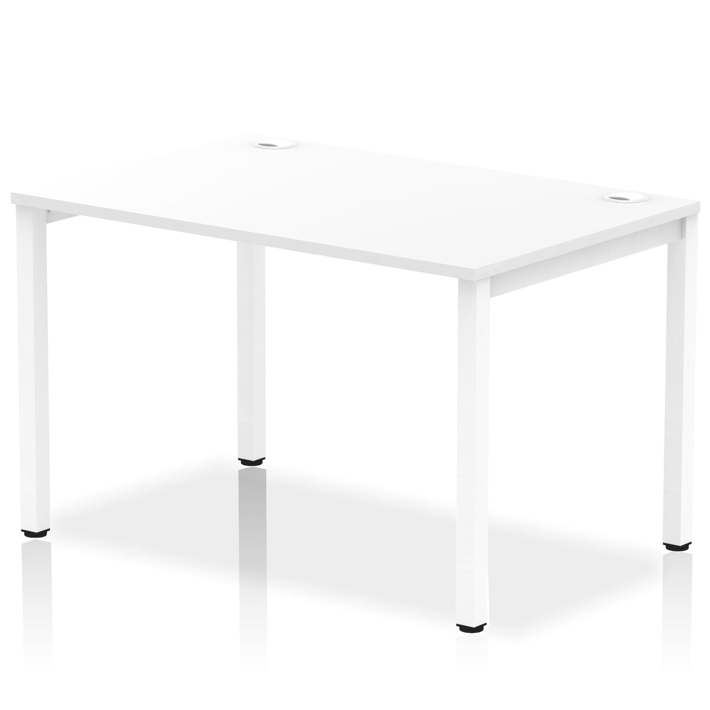 Impulse Single Starter Bench Desk - 1200mm, 1400mm, 1600mm, 1800mm - Multiple Colour Options
