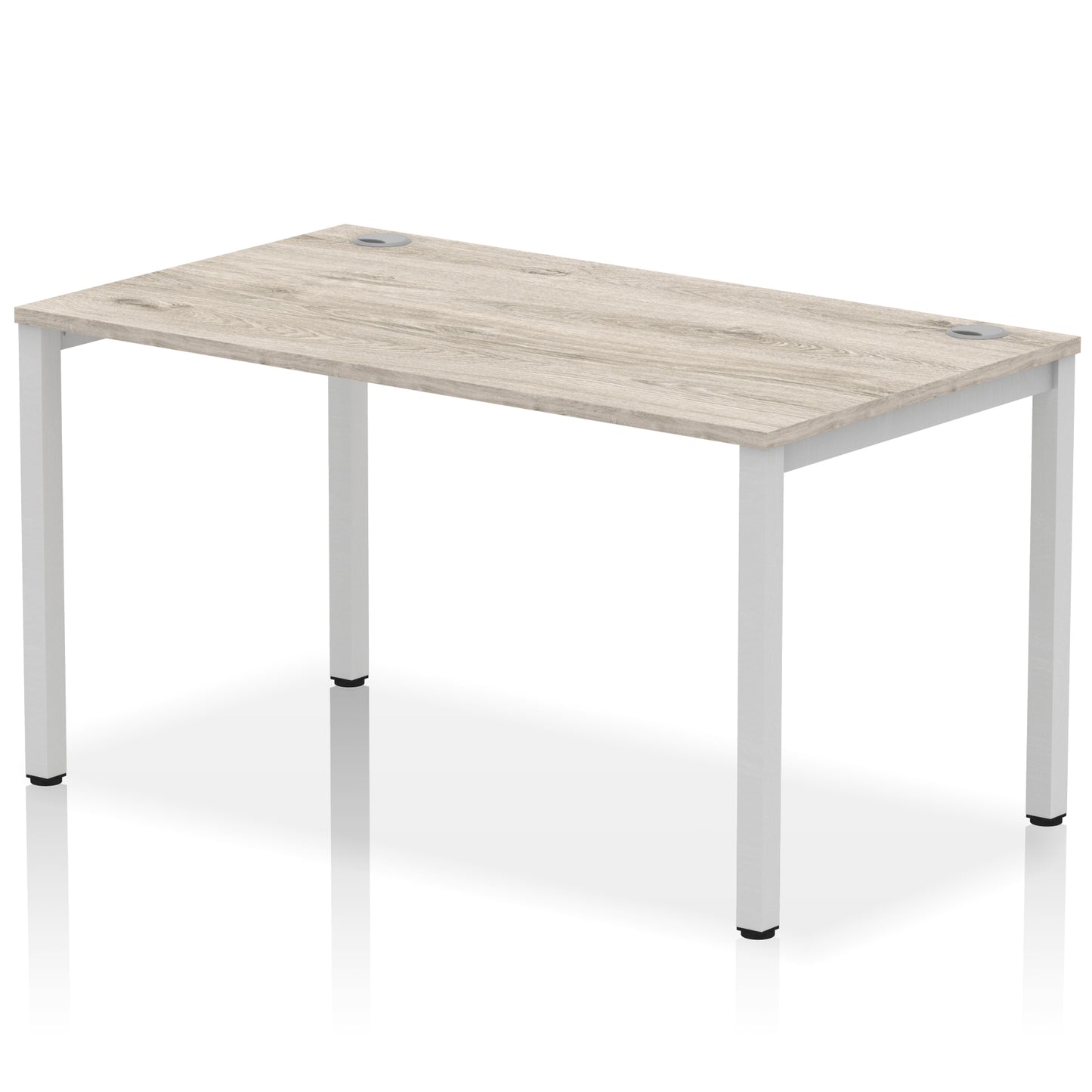 Impulse Single Starter Bench Desk - 1200mm, 1400mm, 1600mm, 1800mm - Multiple Colour Options