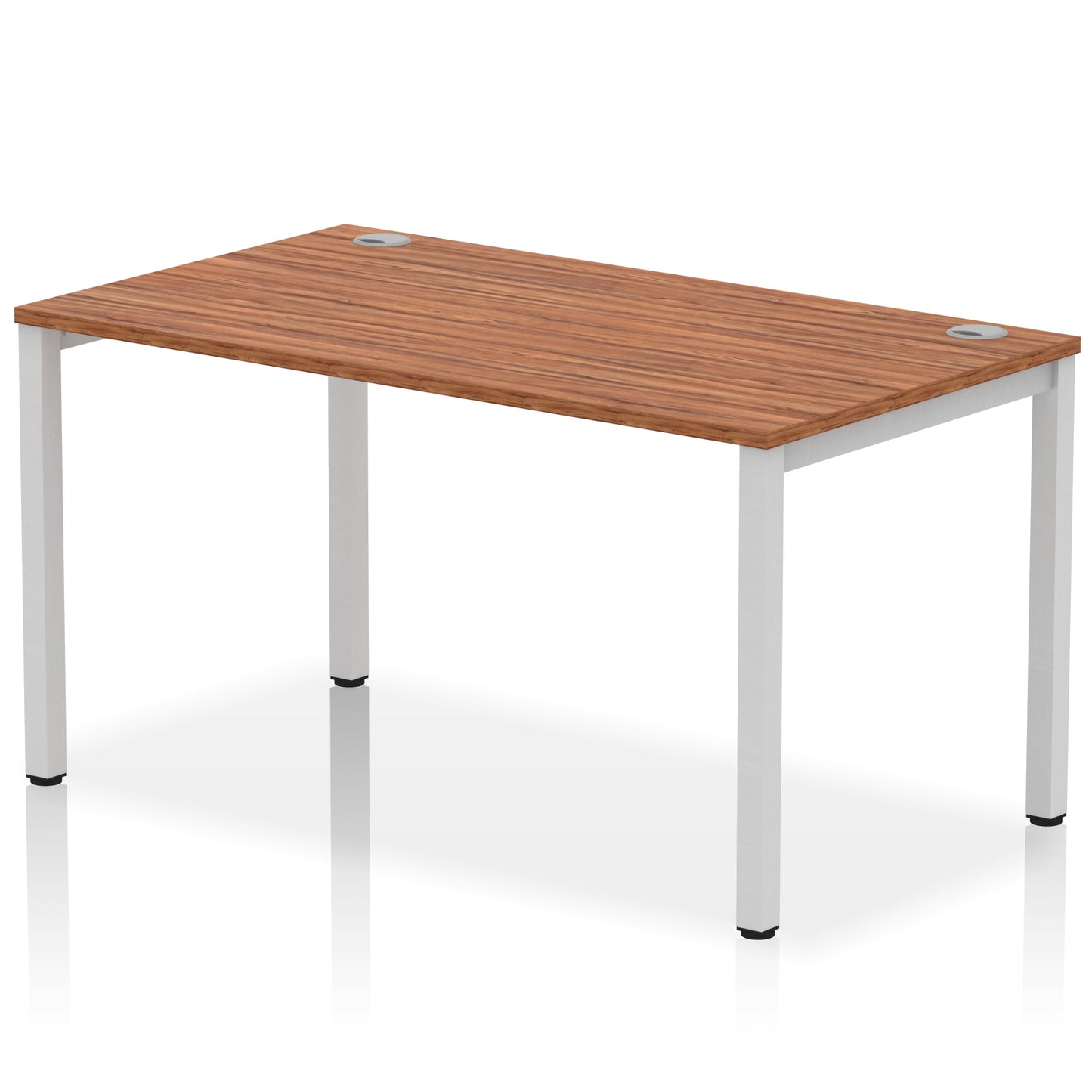 Impulse Single Starter Bench Desk - 1200mm, 1400mm, 1600mm, 1800mm - Multiple Colour Options