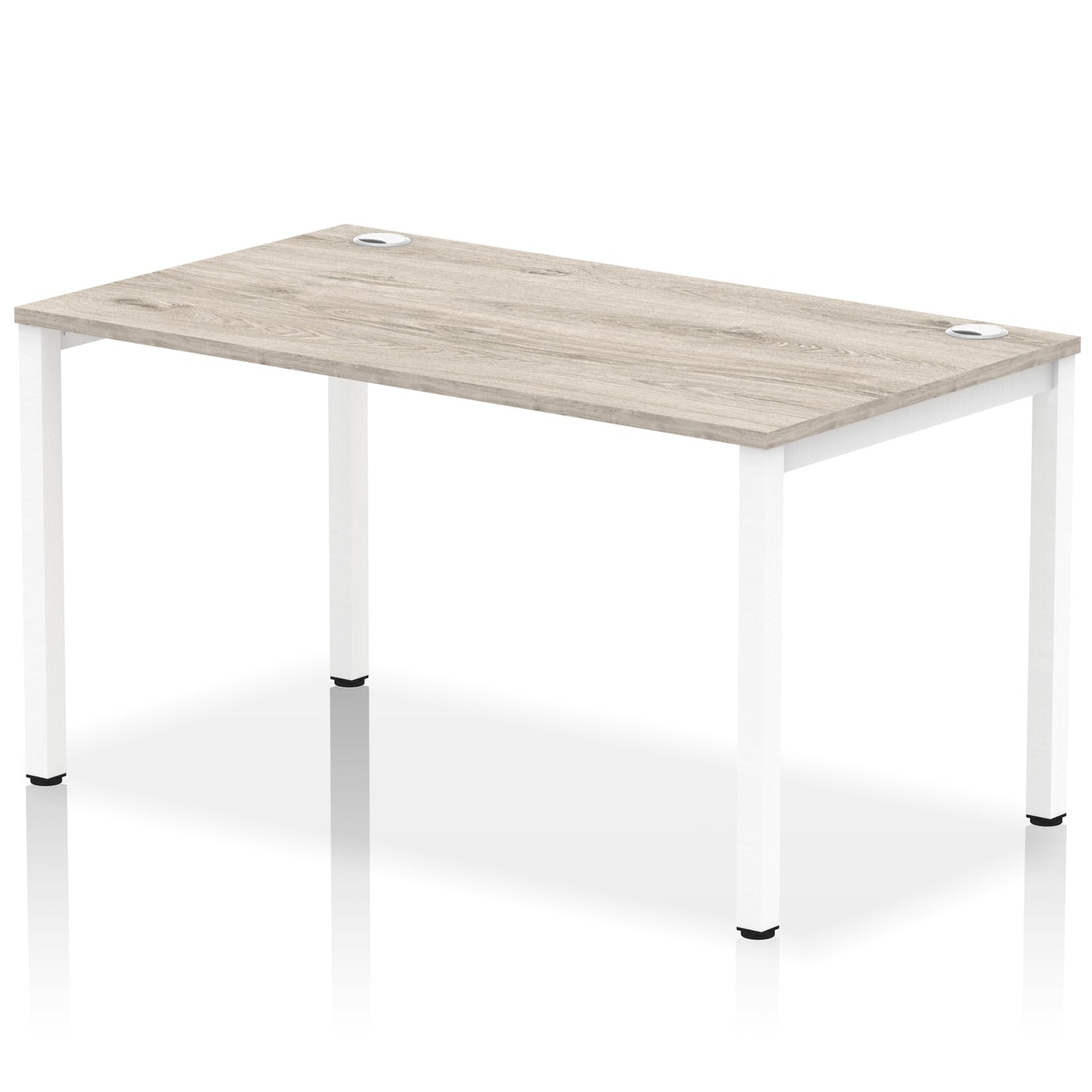 Impulse Single Starter Bench Desk - 1200mm, 1400mm, 1600mm, 1800mm - Multiple Colour Options