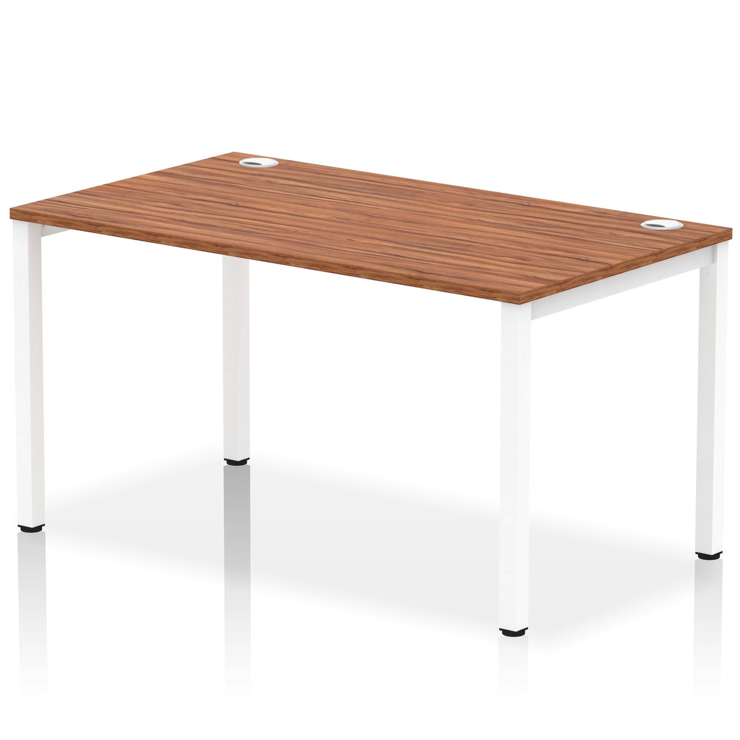 Impulse Single Starter Bench Desk - 1200mm, 1400mm, 1600mm, 1800mm - Multiple Colour Options