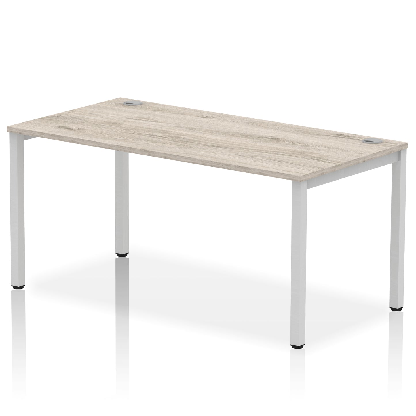 Impulse Single Starter Bench Desk - 1200mm, 1400mm, 1600mm, 1800mm - Multiple Colour Options