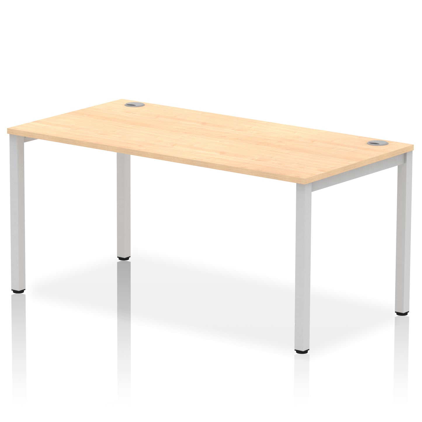 Impulse Single Starter Bench Desk - 1200mm, 1400mm, 1600mm, 1800mm - Multiple Colour Options