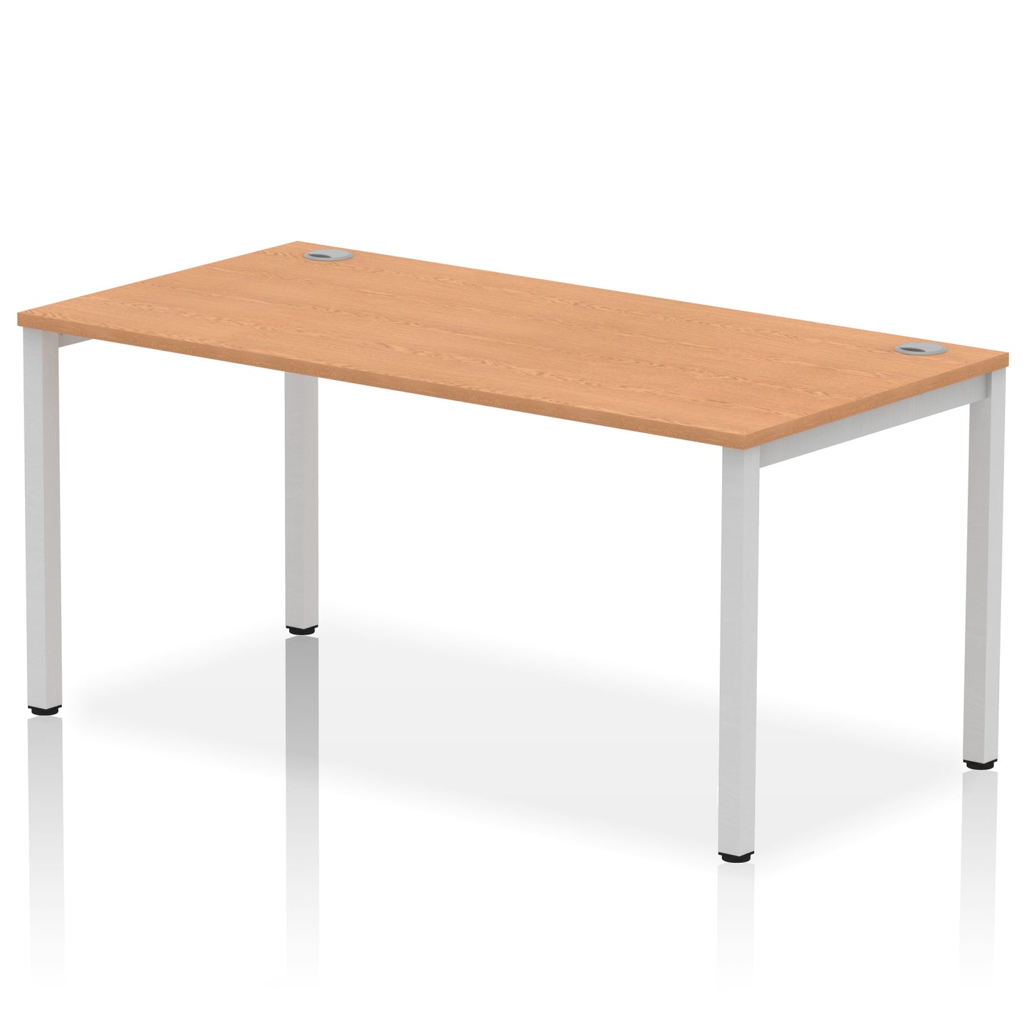 Impulse Single Starter Bench Desk - 1200mm, 1400mm, 1600mm, 1800mm - Multiple Colour Options