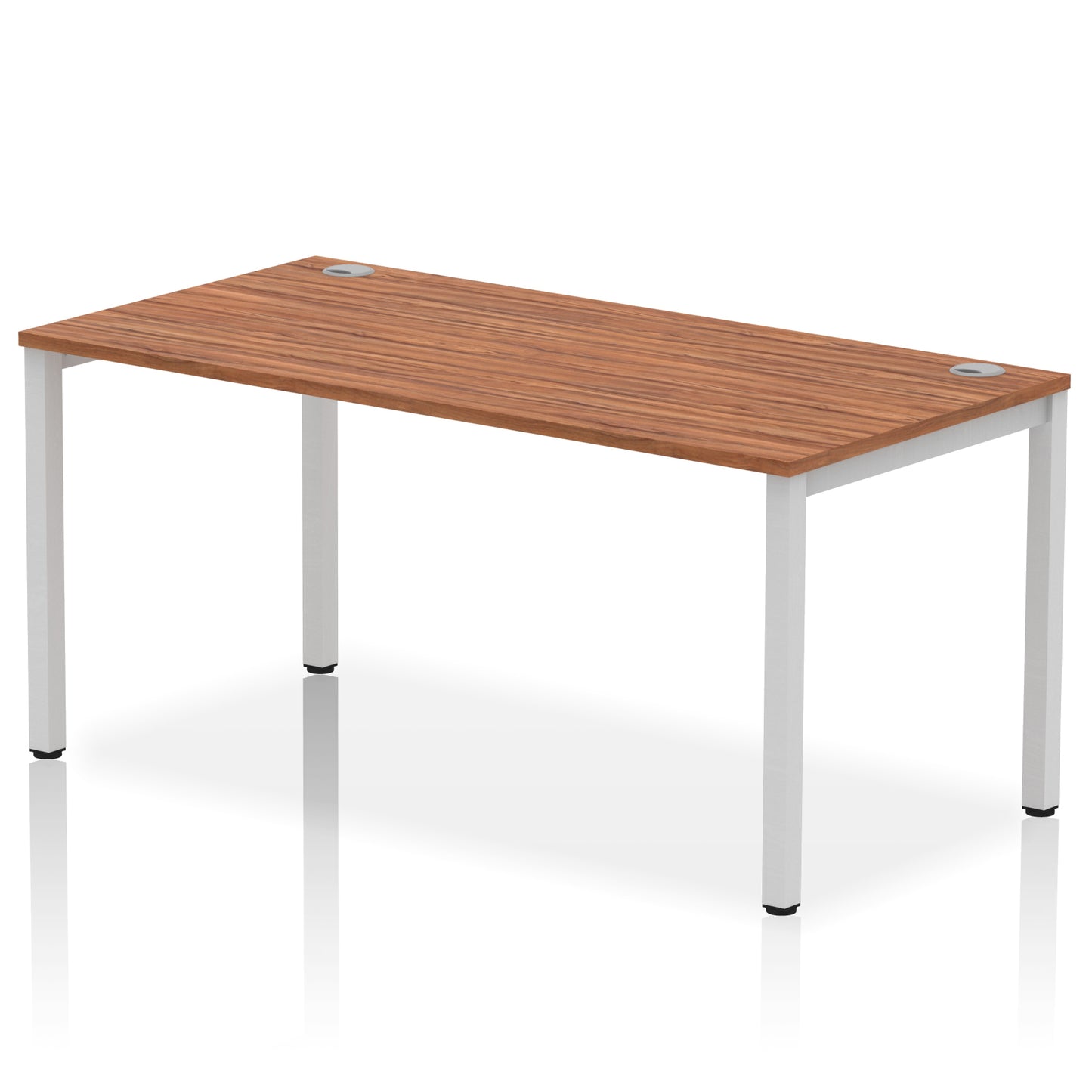 Impulse Single Starter Bench Desk - 1200mm, 1400mm, 1600mm, 1800mm - Multiple Colour Options