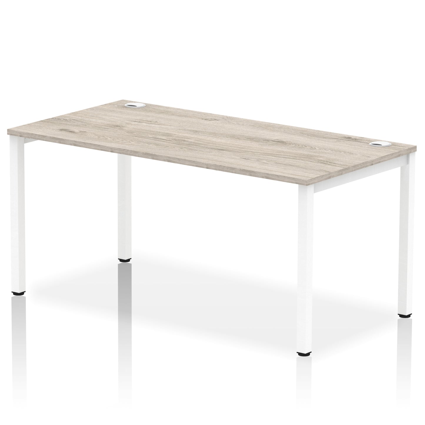 Impulse Single Starter Bench Desk - 1200mm, 1400mm, 1600mm, 1800mm - Multiple Colour Options