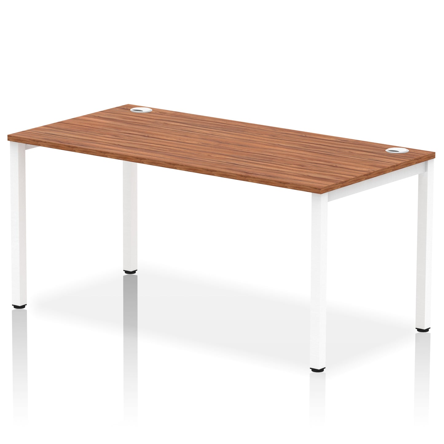 Impulse Single Starter Bench Desk - 1200mm, 1400mm, 1600mm, 1800mm - Multiple Colour Options