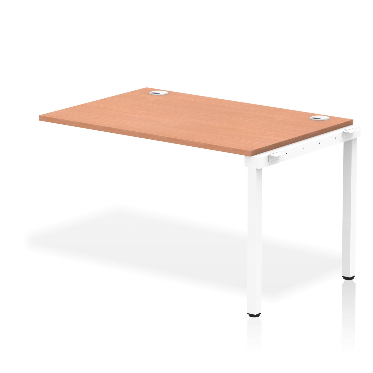 Impulse Single Row Bench Desk Extension Kit - 1200mm, 1400mm, 1600mm, 1800mm - Multiple Colour Options