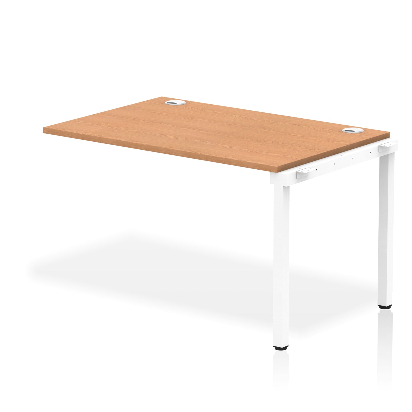 Impulse Single Row Bench Desk Extension Kit - 1200mm, 1400mm, 1600mm, 1800mm - Multiple Colour Options