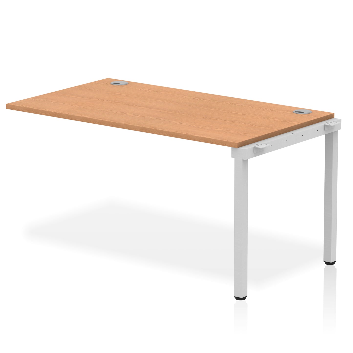 Impulse Single Row Bench Desk Extension Kit - 1200mm, 1400mm, 1600mm, 1800mm - Multiple Colour Options